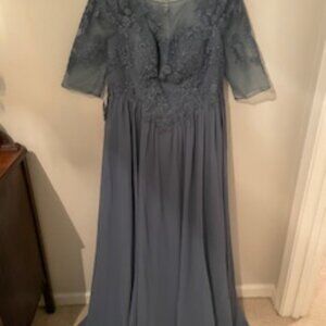 Azazie Mirielle Mother of Bride - Twilight color - size 16 - NEW